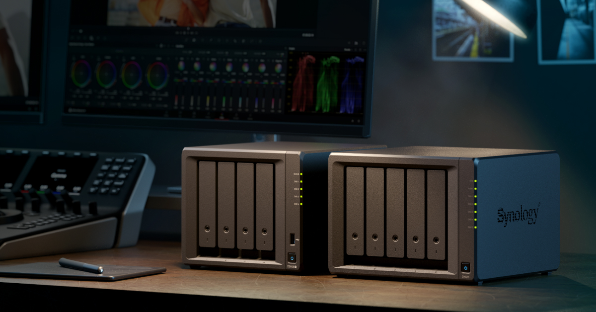อุปกรณ์ Synology DiskStation สำหรับจัดเก็บและปกป้องข้อมูล